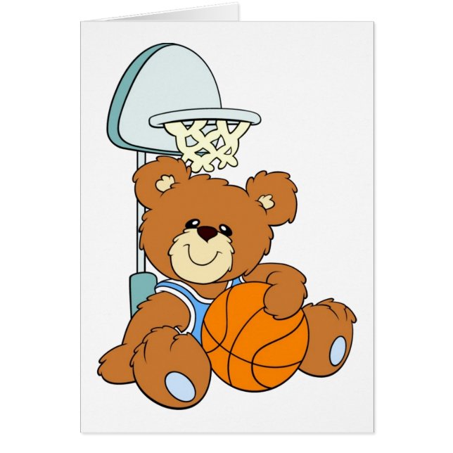 Basketball Teddy Bear (Front)