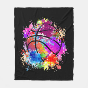 Basketball Teenagers Girls Teens Women Baller Dunk Fleece Blanket