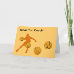 Basketball Thank You Cards