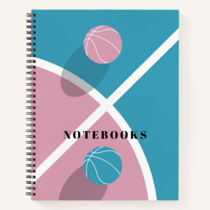 Basketball theme notebook