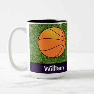 Basketball Themed Mug Coffee Cup