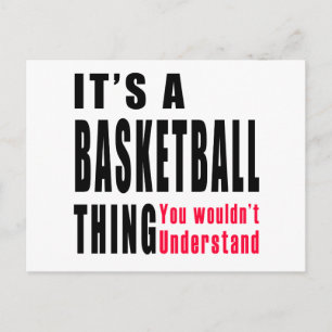 Basketball Thing Designs Postcard