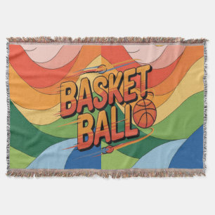 Basketball Thrill Throw Blanket