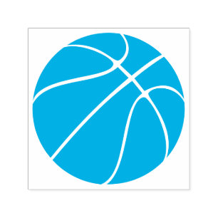 Basketball tiny sports ball self-inking stamp