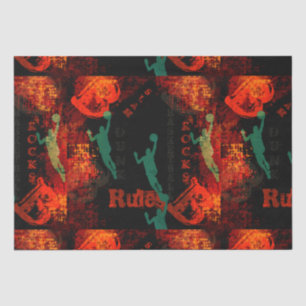 BASKETBALL TISSUE PAPER