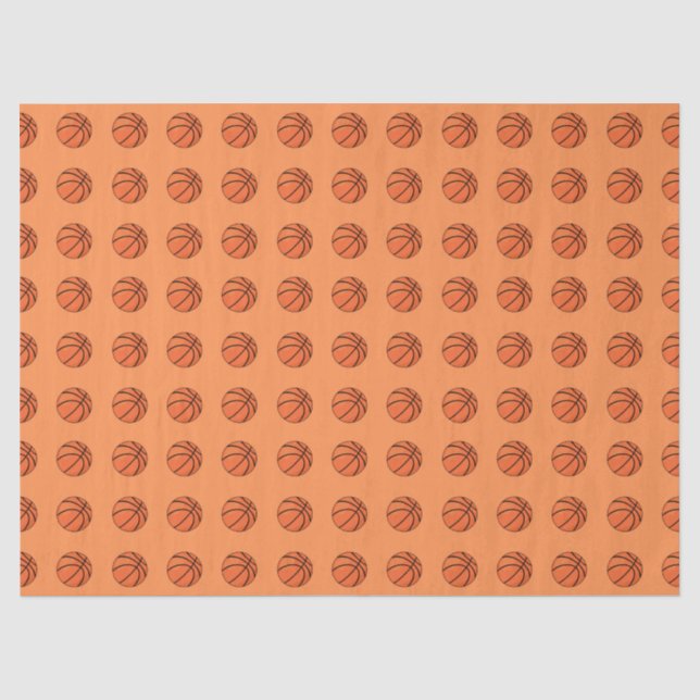 Basketball Tissue Paper (Front)