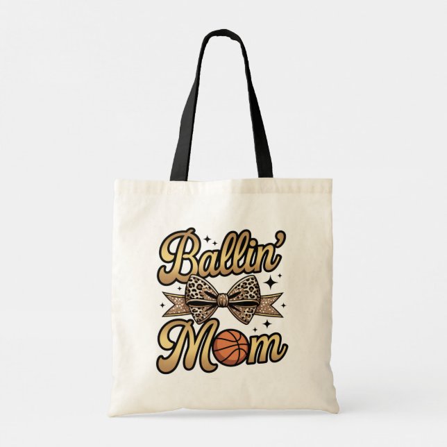 Basketball Tote Bag (Back)