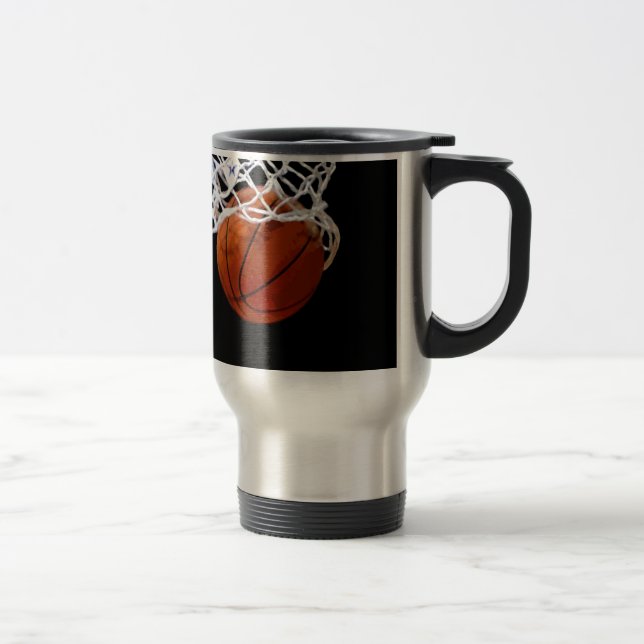Basketball Travel Mug (Right)