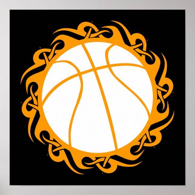 basketball : tribalz poster (Front)