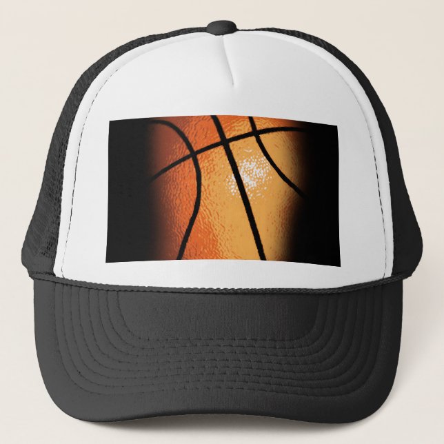 Basketball Trucker Hat (Front)