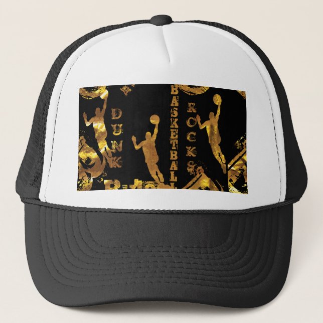 BASKETBALL      TRUCKER HAT (Front)