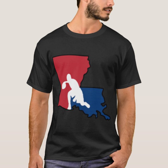 Basketball USA Colours Oversized T-Shirt (Front)