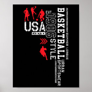 Basketball Usa-nba Summer League Poster