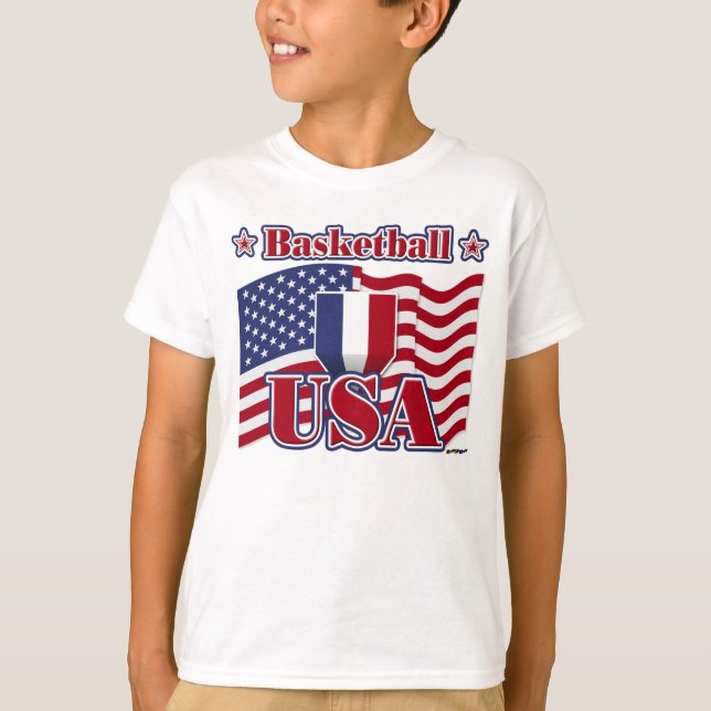 Basketball USA T-Shirt (Front)