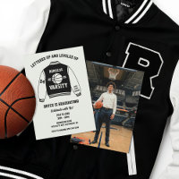 Basketball Varsity Jacket Graduation Party