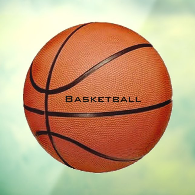 Basketball Window Cling (Sheet 3)