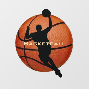 Basketball Window Cling