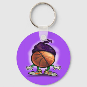 Basketball Wizard Key Ring