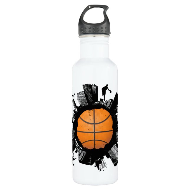 Basketball World 710 Ml Water Bottle (Front)