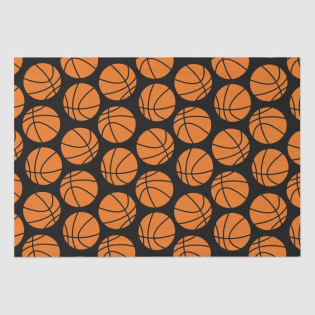 Basketball Wrap Tissue Paper (Front)