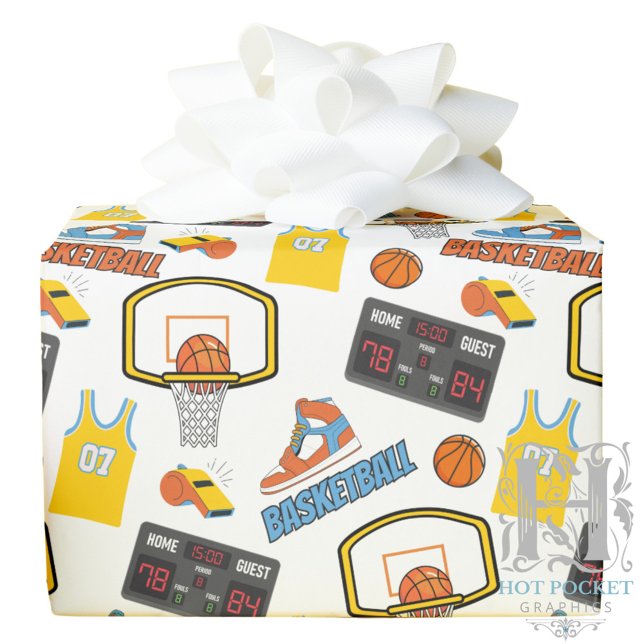 Basketball Wrapping Paper (Creator Uploaded)