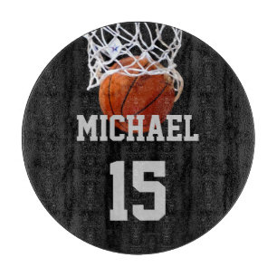 Basketball Your Name Cutting Board