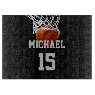 Basketball Your Name Cutting Board