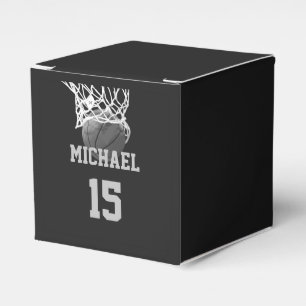 Basketball Your Name Favour Box