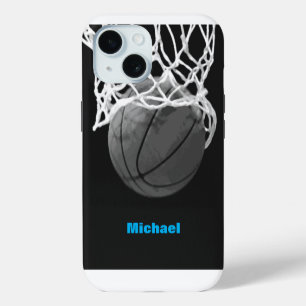 Basketball Your Name iPhone 15 Case