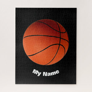 Basketball Your Name Jigsaw Puzzle