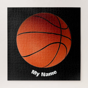 Basketball Your Name Jigsaw Puzzle