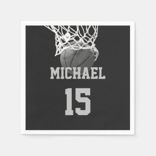 Basketball Your Name Napkin