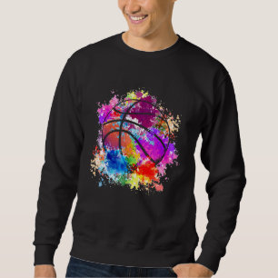 Basketballer basketball player children s streetba sweatshirt