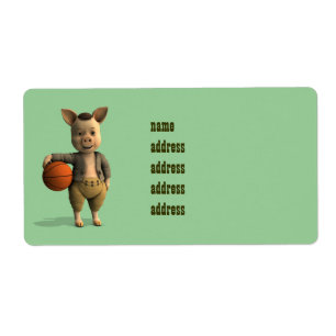 Basketballer Piglet