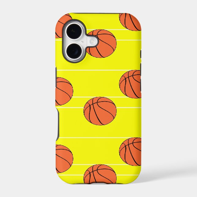 Basketballs pattern on (Back)