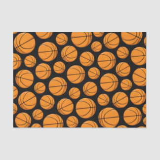 Basketballs Pattern Tissue Paper