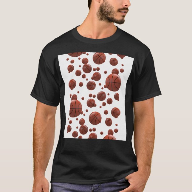 Basketballs T-Shirt (Front)