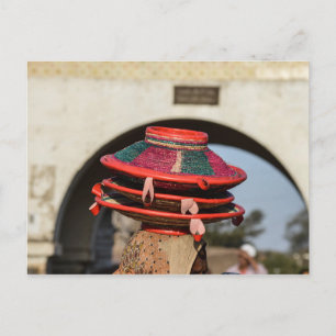 Baskets to the Market in Harar, Ethiopia Postcard