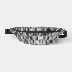 Basketweave Design Fanny Pack Bag