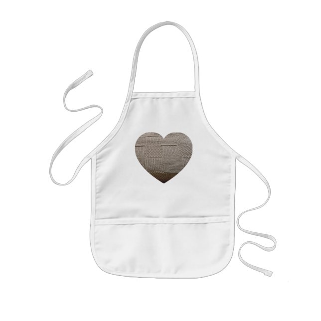 Basketweave Patchwork Knit by Shirley Taylor Kids Apron (Front)