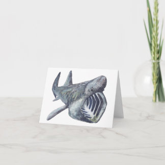 Basking Shark Greeting Card