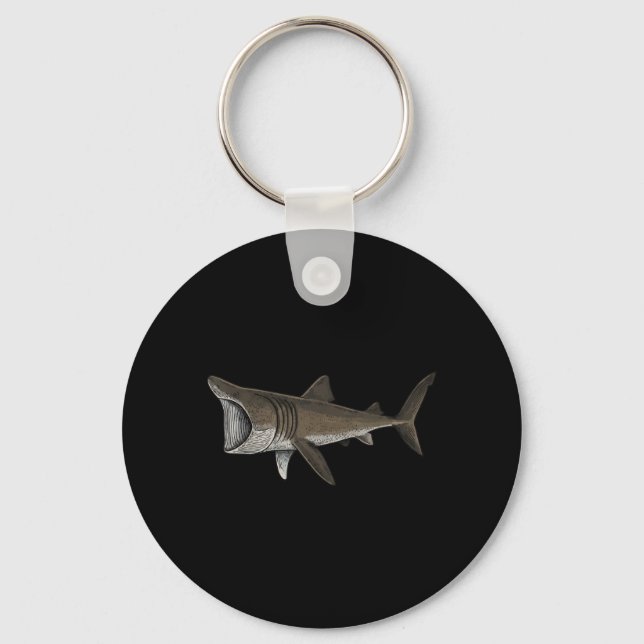 Basking Shark Key Ring (Front)