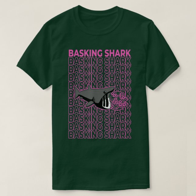 Basking Shark Pastel Aesthetic  T-Shirt (Design Front)
