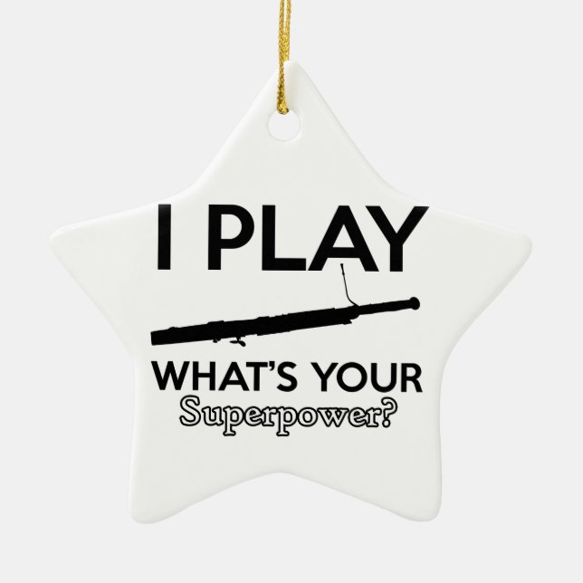 basoon ceramic tree decoration (Front)