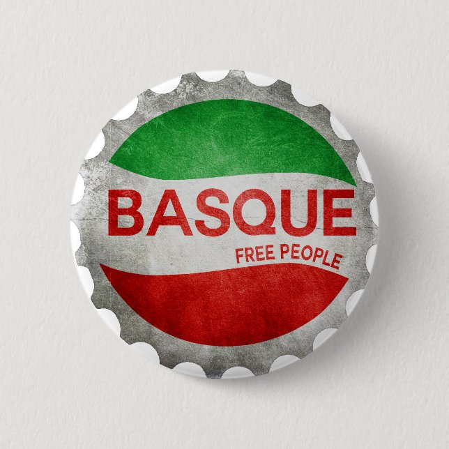 Basque Bayonne Euskadi 6 Cm Round Badge (Front)