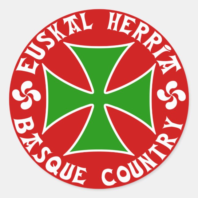 Basque Country Sticker (Front)