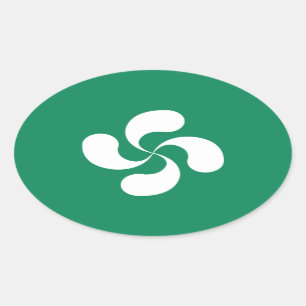 Basque Cross sticker "Lauburu"