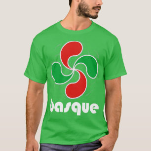 Basque design Basque Pride Lauburu Four Headsgraph T-Shirt