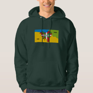 Basque flag Ikurriña, Basque Country independence Hoodie