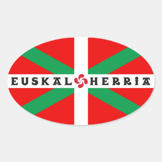 Basque flag sticker "ikkurina"